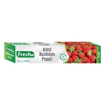 Fresh Up Büyük Boy Kilitli Buzdolabı Poşeti 100 x 8'li 23 x 31 CM
