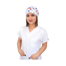 Renkli Balonlar Desenli Cerrahi Bone
