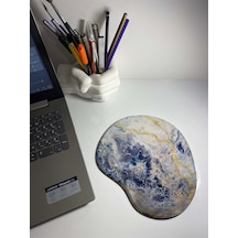 Mermer Desenli 27022332 Bilek Destekli Mouse Pad Mousepad