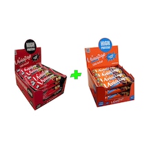 Choco Light Mıdı 40g Portakallı+ Chocodark Mıdı 38g Fındıklı Proteinli Bar 32 Adet