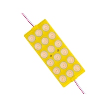 12v Modul Lamba 18-ledli Camlı Kablolu Sarı 137 57 Mm