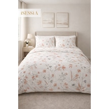 Fiora Çift Kişilik Çarşaflı Nevresim Takımı 200 X 240 Cm Pudra
