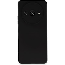 Newface - 336 - Xiaomi Redmi A3 4g Kılıf Nano İçi Kadife Silikon - Edntrend - - Siyah Sıyah