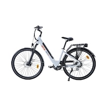 Alba City 2 36v 10,4ah Elektrikli Bisiklet Metalik Beyaz Beyaz