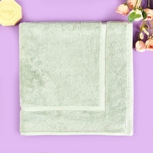 Soft Samantha Ayak Havlusu - Mint - 60x60 Cm Çok Renkli