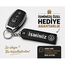 İsimli Volkswagen Anahtarlık , Kişiye Özel - Hediyelik İsimli Araç Logolu Anahtarlık - İsimli Vw Ara