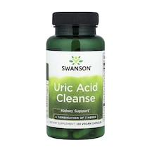 Takviye Swanson Vitamins, Uric Acid Cleanse, 60 Vegan Capsules