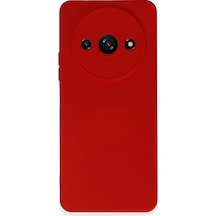A3 4g Kılıf Nano İçi Kadife Silikon - Kırmızı