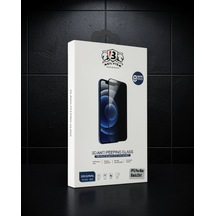 İphone 14 Pro Max - Bilvis Hayalet Cam Ekran Koruyucu - Siyah
