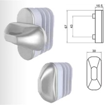 PENCERE KOLU EMNİYET MANDALI GRİ