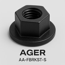 Ager Aa-fbrkst-s Fiber Optik Kaset Bağlantı Somunu Siyah