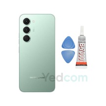 Tecno Spark 40 Pro Yeşil Arka Cam Batarya Pil Kapağı Telefon Arka Kapak Yapışkan Beraber