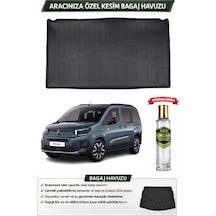Citroen Berlingo 2023 Model Araca Özel Esnek Demirli Bagaj Havuzu + Hediyeli
