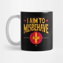 I Aim To Misbehave Kupa Bardak Çok Renkli