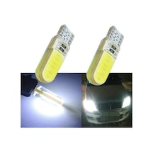 Tata Telcolineplaka Parklar Için Silikon T10 Beyaz Ampul 2 Adet