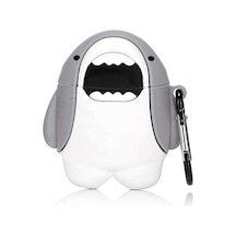 Microsonic Huawei FreeBuds 5 Kılıf Cartoon Figürlü Silikon Crtn-Fgr-Kpkblk