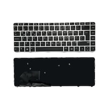 HP Uyumlu EliteBook 840 G3 G4 Notebook Klavyesi - Siyah - TR