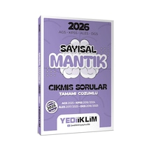 Yediiklim 2026 Ags Kpss Ales Dgs Sayısal Mantık Tamamı Çözümlü Çıkmış Sorular