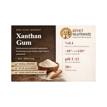 Glutensiz Ksantan Xanthan Gum Gam Sakızı 500 Gram
