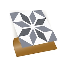 Tink Kendinden Yapışkanlı Geometrik 01 Desenli Pvc Karo 30x30 Cm