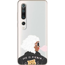 Xiaomi Mi 10 Pro Fierce Tasarımlı Süper Şeffaf Telefon Kılıfı Çok Renkli
