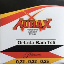 Aurax Ax-22B Bağlama Teli Divan Profesyonel Bamlı 0.22B