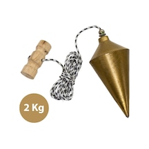 6382 Döküm İpli Şakül 2000 Gr - Sarı