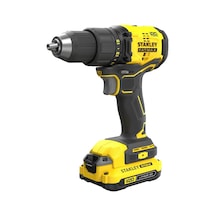 Stanley SBD710C2K-TR 18V Çift Akülü Kömürsüz Darbesiz Matkap 1.5AH V20