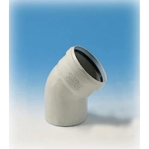 Mey İthalat Ege Yıldız 50x45 Pvc Açık Dirsek 3,2 Mm
