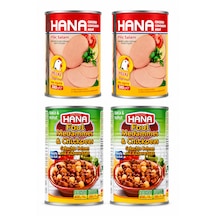 Tavuk Salam 380 Gr X 2 + Bakla Ve Nohut Konservesi 400 Gr X 2