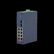 Dahua Chs4210-8gt-110, 8 Port, Gigabit, Poe 110w, 2 Port Uplink, 2 Port Sfp, Cloud Yönetilebilir, Sw