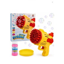 Toys 29 Delikli Köpük Makinesi Işıklı Bubble Gun Oyuncak "