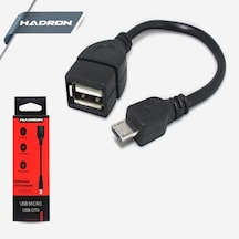 Hadron Hd4590K Micro Usb Otg Kablo Plastik