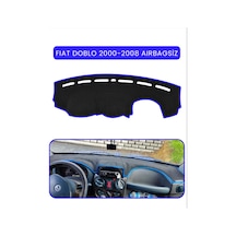 Fıat Doblo 2000-2008 Modellerine Uygun Aırbagsıztorpido Koruma Halısı Mavi Kenar