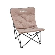Kingcamp Lemon Lux Ultra Konforlu Kamp Sandalyesi Brown Çok Renkli