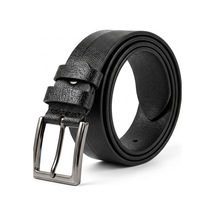 Onz Hakiki Deri Siyah Erkek Spor Kemer - Kot Ve Jeans Pantolon Uyumlu 4.5 Cm - Kemer Kot 02 125