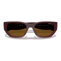 Vogue 0vo5586s 328483 - Komple Bordo Kadın Güneş Gözlüğü Bordo