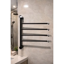 Elektrikli Havlupan 45x55x90 Cm 80 Watt Siyah