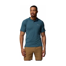 Columbia Alpine Chill Pro Erkek Kısa Kollu Polo Tişört-9302 Mavi