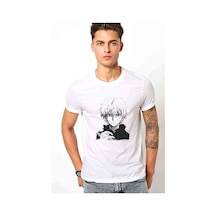 Anime Tokyo Ghoul Anteiku Baskılı Beyaz Erkek Tshirt (531009693)