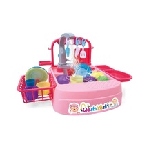 Galtoys Pembe Modern Çeşmeli Lavabo Oyun Seti
