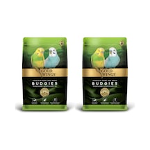 Gold Wings Premium Muhabbet Kuşu Yemi 1kg x 2 Adet