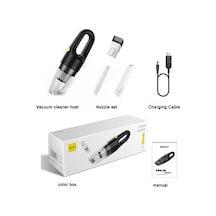 CBTxGlobal Suıtu St-6612c 5000pa 120w Kablosuz Araç Süpürgesi El Yüksek Güçlü Toz Emme Makinesi Mavi