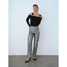 LOFT Straight Regular Fit Kadın Pantolon Lf2038319 Q1.v1 Denim