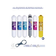 Kapalı Kasalar Ve İhlas Silver, Plus, Platinum 6'lı Filtre Seti