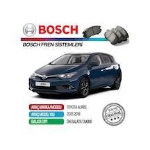 Toyota Uyumlu Auris 2012 - 2018 Ön Fren Balata Takımı - Bosch