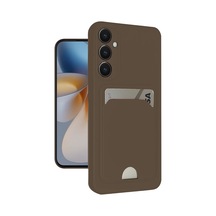 Lexroo Samsung Galaxy S24 Fe Kılıf Kelvin Kartvizitli Silikon - K