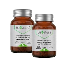 Venatura Magnezyum Sitrat ve P5p Vitamin B6 2 x 60 Tablet