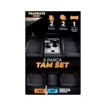 Trakmats Kyb43992 2015 4d Universal Estetik Ve Konforlu Oto Paspas Adk Siyah Volvo S60 İle Uyumlu Açık Bej