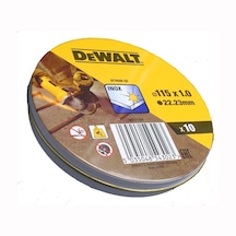 Dewalt Dt3506 115x1.0 Mm Inox Kesici Disk 10'lu